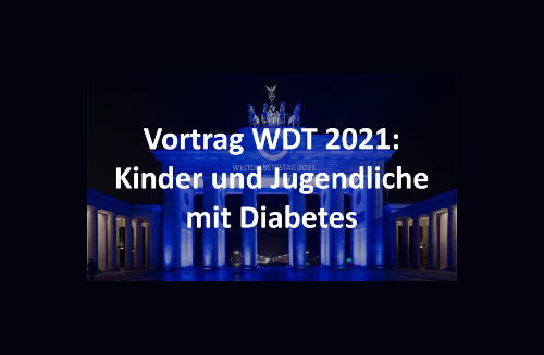 Videovortrag: Kinder und Jugendliche mit Diabetes (Weltdiabetestag 2021)